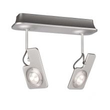 Hava lampa sufitowa reflektor 2x7,5W LED 230V aluminium